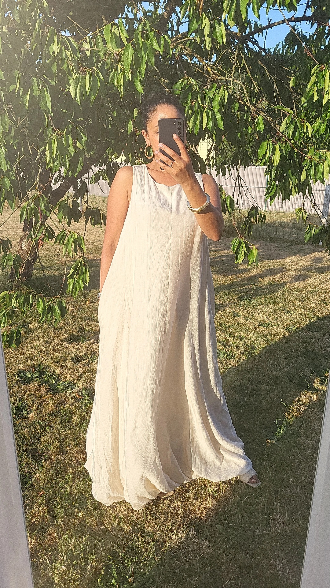 ROBE LOUBNA BEIGE