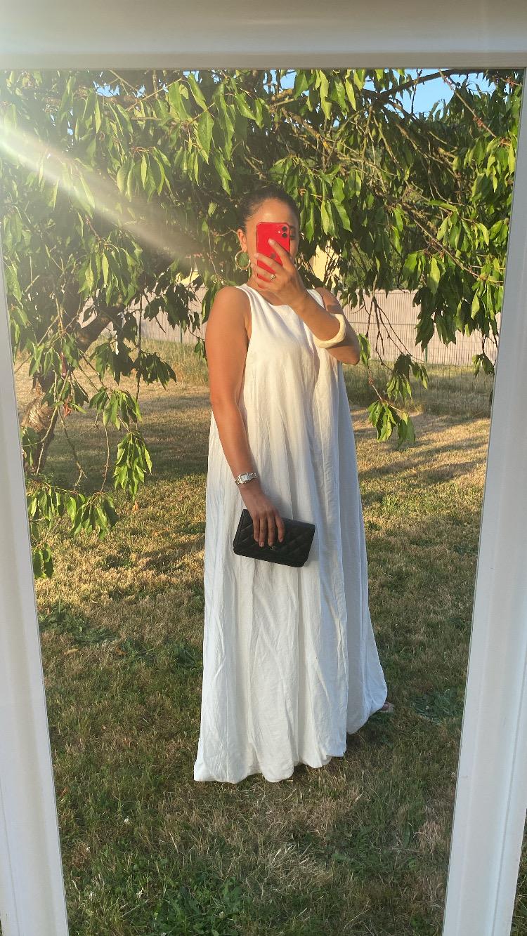 ROBE LOUBNA BLANCHE