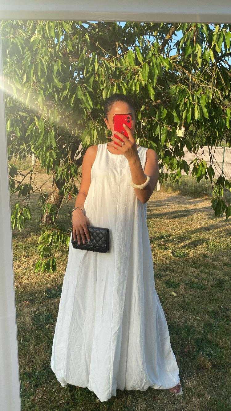 ROBE LOUBNA BLANCHE – Image 2
