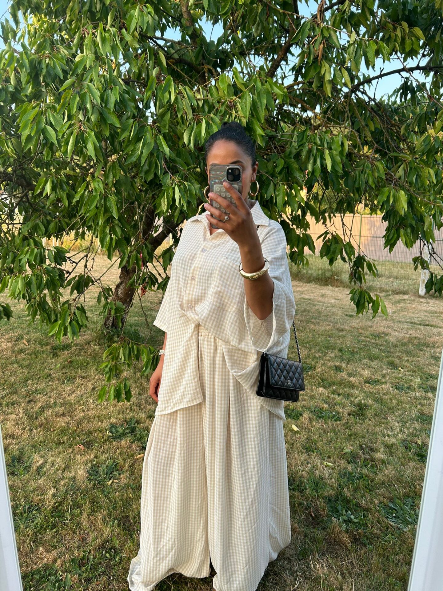 ENSEMBLE VICHY BEIGE