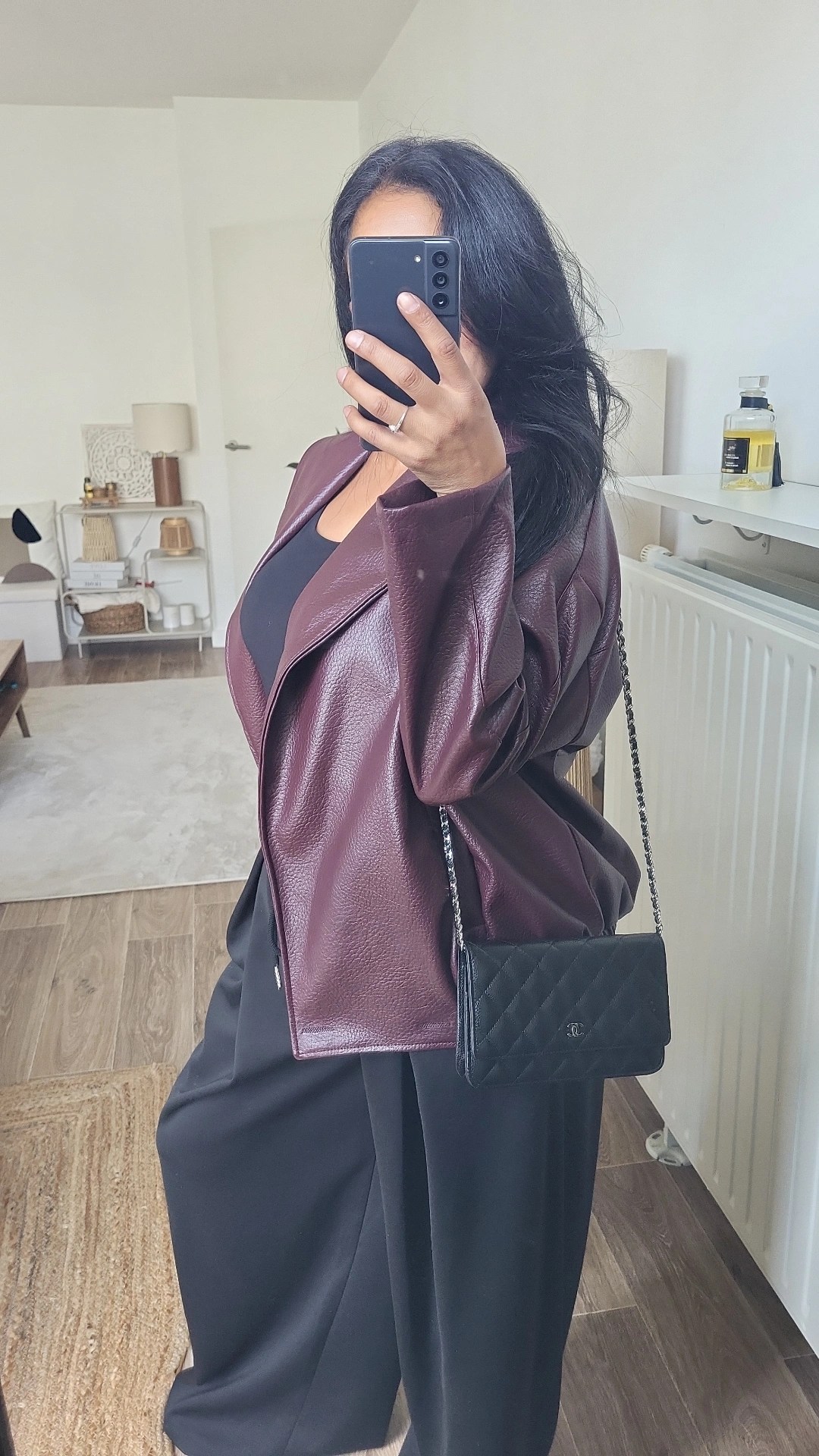 VESTE NINA BORDEAUX